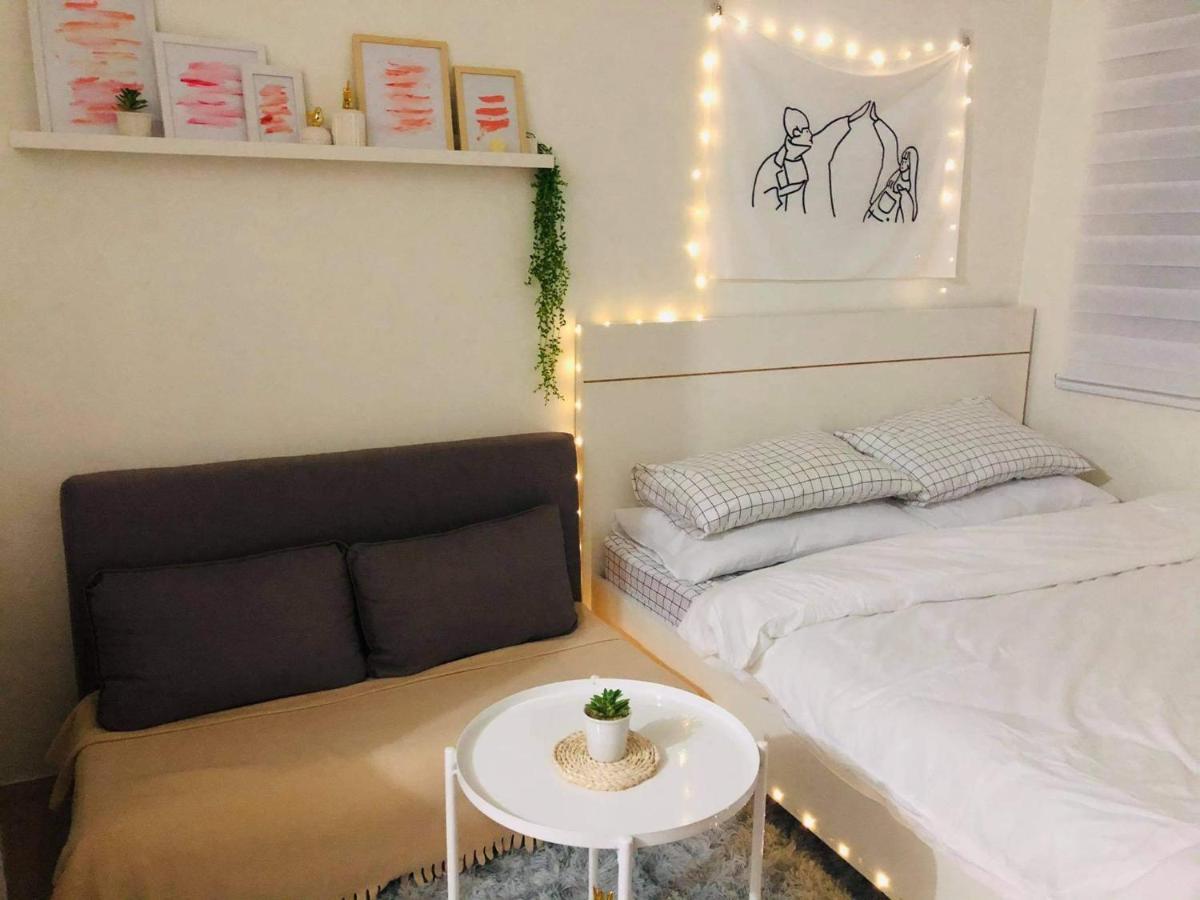 Korean Themed Condo Unit In Quezon City مانيلا المظهر الخارجي الصورة